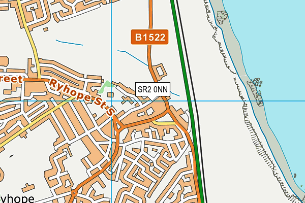 SR2 0NN map - OS VectorMap District (Ordnance Survey)