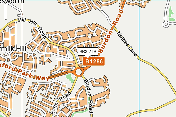 SR3 2TB map - OS VectorMap District (Ordnance Survey)