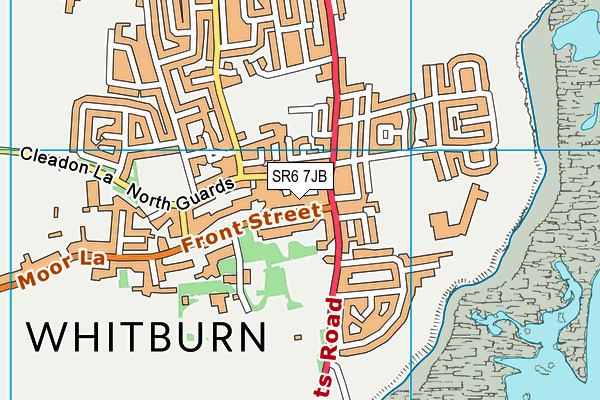 Map of WHITBURN CATERERS LIMITED at district scale