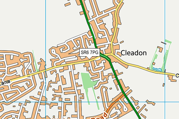 Map of PREMIER CRAFTS (CLEADON) LTD at district scale