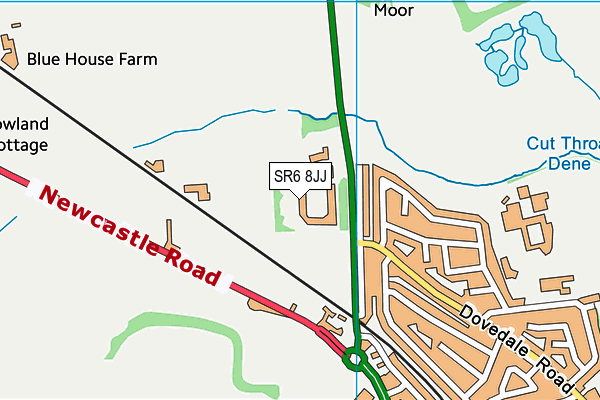 Map of ROB LAWSON LTD at district scale