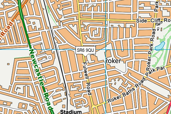 Redby Community Centre map (SR6 9QU) - OS VectorMap District (Ordnance Survey)