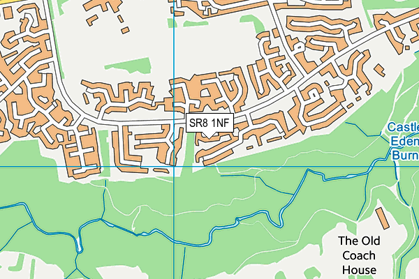 SR8 1NF map - OS VectorMap District (Ordnance Survey)