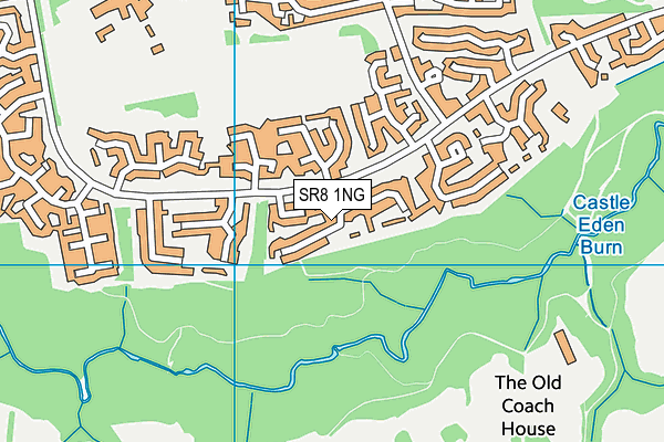 SR8 1NG map - OS VectorMap District (Ordnance Survey)