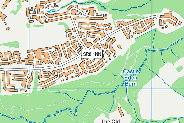 SR8 1NN map - OS VectorMap District (Ordnance Survey)