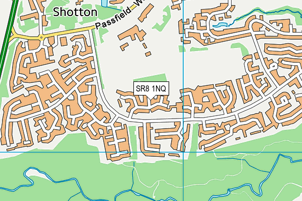SR8 1NQ map - OS VectorMap District (Ordnance Survey)