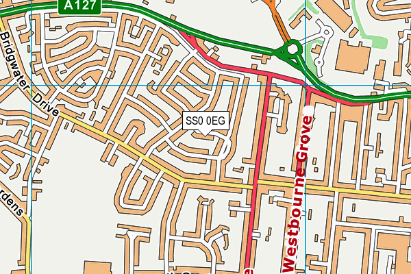 SS0 0EG map - OS VectorMap District (Ordnance Survey)