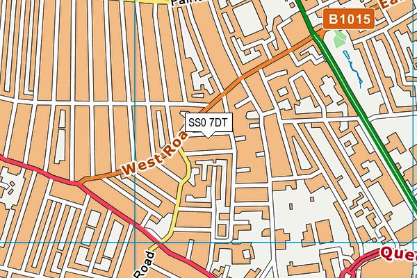 SS0 7DT map - OS VectorMap District (Ordnance Survey)