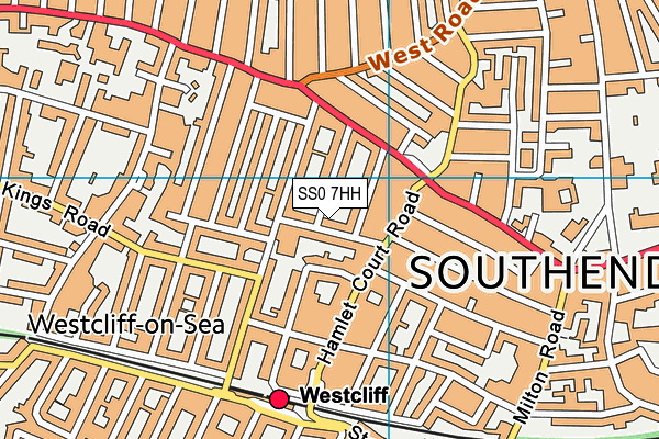 SS0 7HH map - OS VectorMap District (Ordnance Survey)