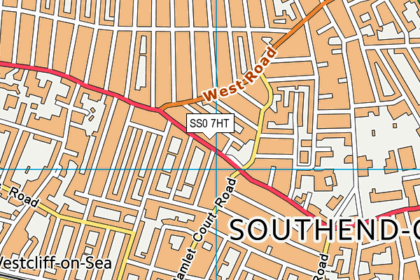 SS0 7HT map - OS VectorMap District (Ordnance Survey)