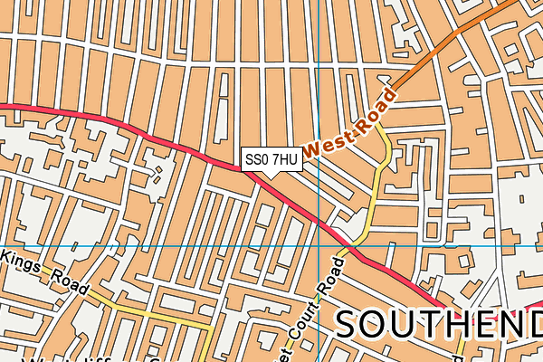 SS0 7HU map - OS VectorMap District (Ordnance Survey)