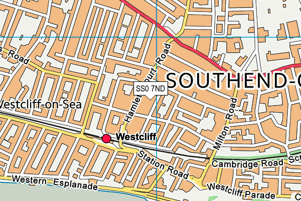 SS0 7ND map - OS VectorMap District (Ordnance Survey)