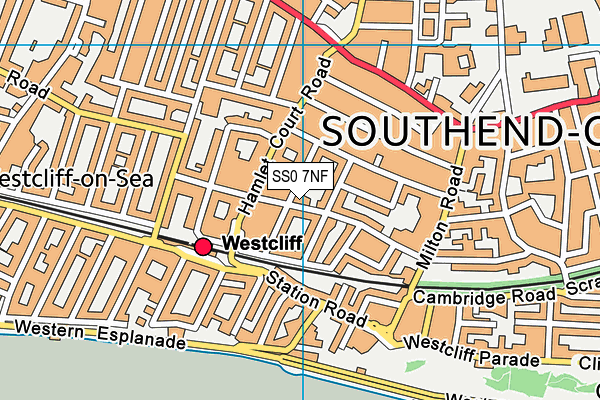 SS0 7NF map - OS VectorMap District (Ordnance Survey)