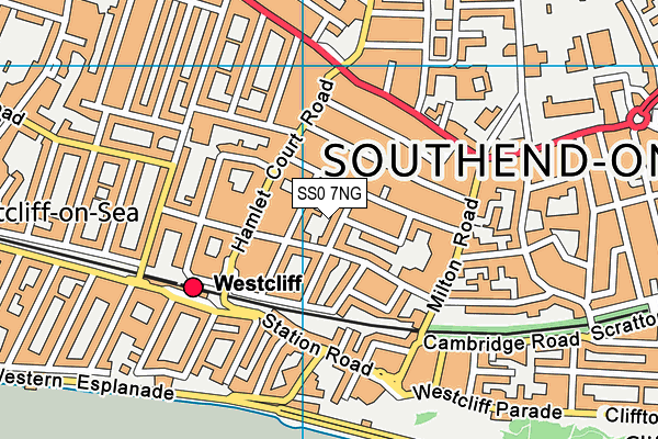 SS0 7NG map - OS VectorMap District (Ordnance Survey)