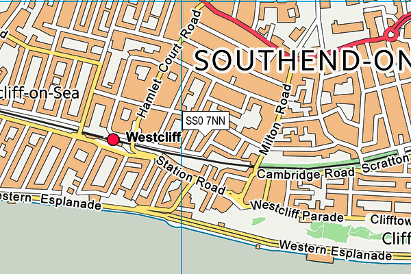 SS0 7NN map - OS VectorMap District (Ordnance Survey)