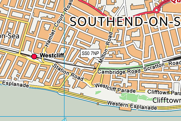 SS0 7NP map - OS VectorMap District (Ordnance Survey)