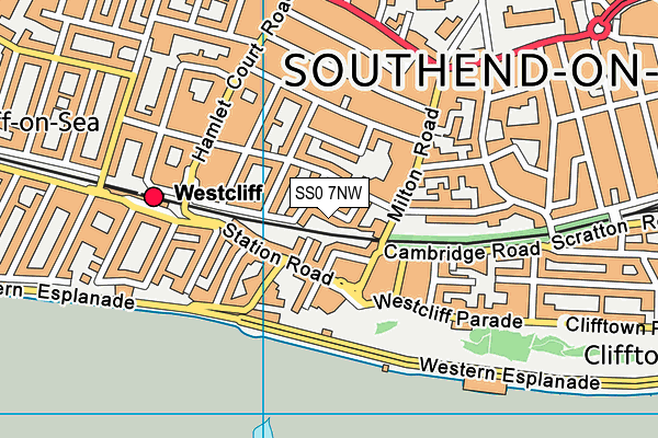 SS0 7NW map - OS VectorMap District (Ordnance Survey)