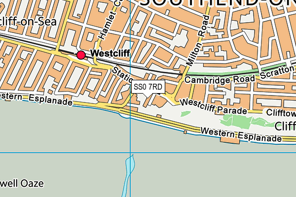 SS0 7RD map - OS VectorMap District (Ordnance Survey)