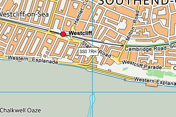 SS0 7RH map - OS VectorMap District (Ordnance Survey)