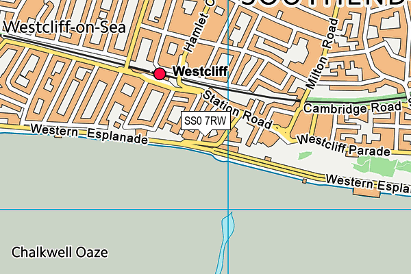 SS0 7RW map - OS VectorMap District (Ordnance Survey)