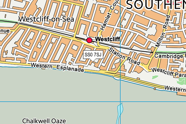 SS0 7SJ map - OS VectorMap District (Ordnance Survey)