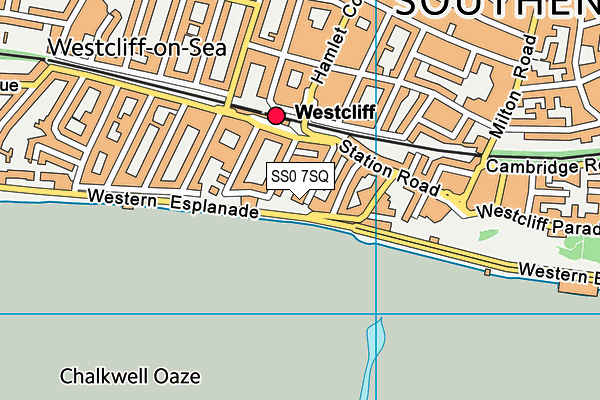 SS0 7SQ map - OS VectorMap District (Ordnance Survey)