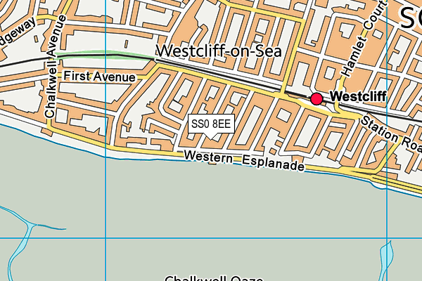 SS0 8EE map - OS VectorMap District (Ordnance Survey)
