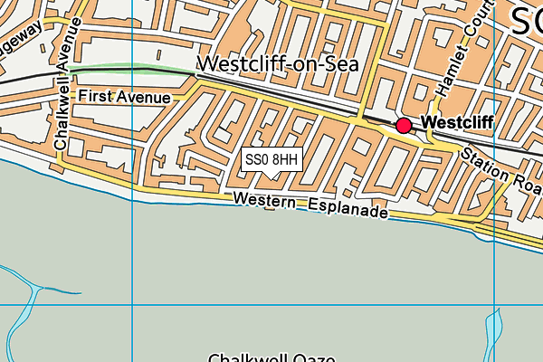 SS0 8HH map - OS VectorMap District (Ordnance Survey)