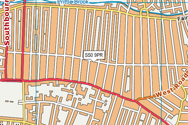 SS0 9PR map - OS VectorMap District (Ordnance Survey)