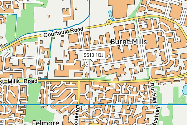 Map of BMS LONDON LTD at district scale