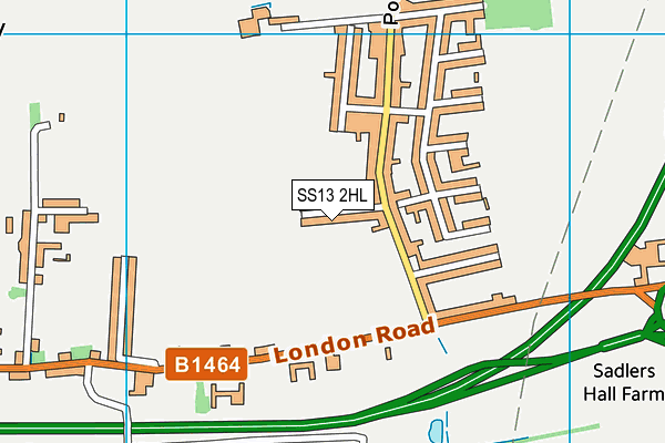 Map of REED’S COMFORTS LTD at district scale