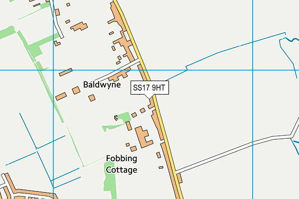 Map of FORTUNES GATE HEALTHCARE LTD at district scale