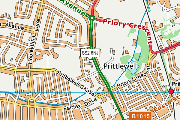 Map of PRESTIGE PROPERTY LETS LIMITED at district scale