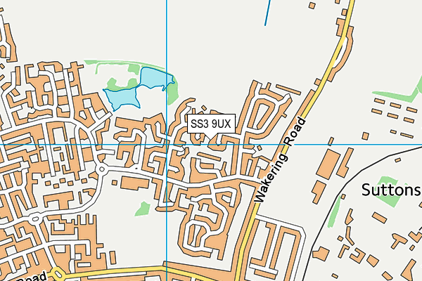 Map of TUFFIN LIMITED at district scale