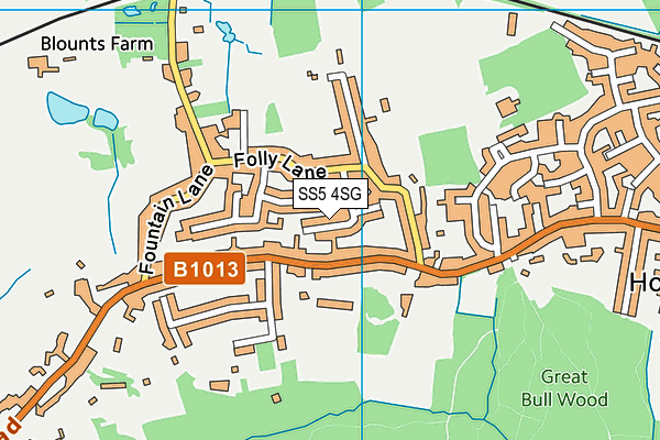 Map of RADLETT CLOSE FREEHOLD OWNERS LTD at district scale