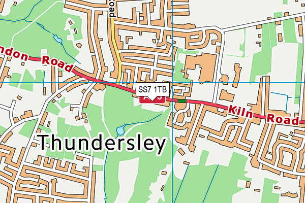 SS7 1TB map - OS VectorMap District (Ordnance Survey)