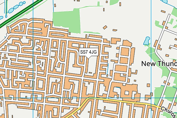 Map of HADLEIGH HEATING & PLUMBING LTD at district scale