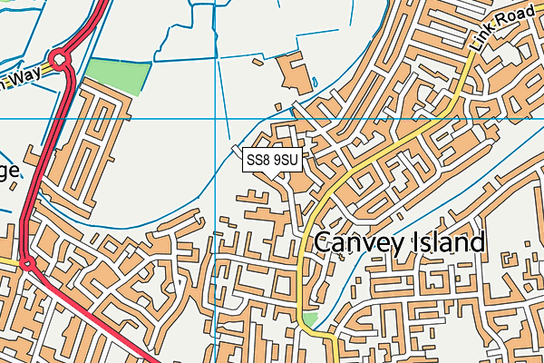 Northwick Park Primary And Nursery Academy map (SS8 9SU) - OS VectorMap District (Ordnance Survey)