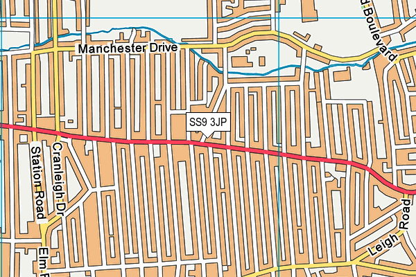 Map of GB ELECTRICAL (ESSEX) LIMITED at district scale