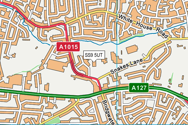 Eastwood Primary School & Nursery map (SS9 5UT) - OS VectorMap District (Ordnance Survey)