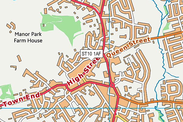 Map of VILLAGE BARN CANDLES LTD at district scale