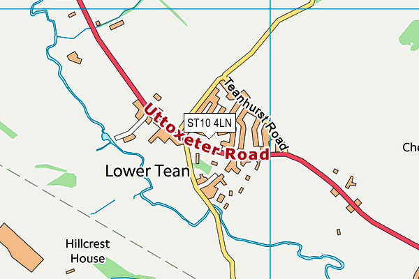 Map of PICNIC BENCH LTD at district scale