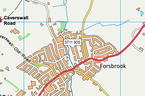 Map of EARLSDALE LTD at district scale