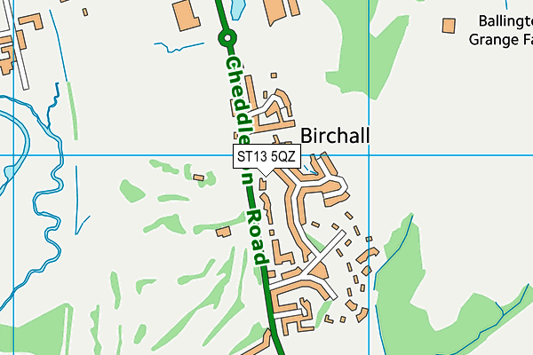 Map of CHALLINOR LETTINGS LIMITED at district scale