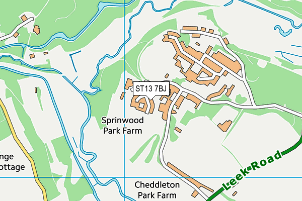 Map of SCRUMBLES LTD at district scale