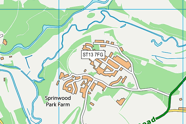 Map of PEBWORTH HOUSE (FREEHOLD) LIMITED at district scale