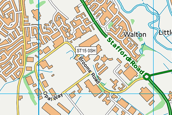 Map of SWITCHTEC LIMITED at district scale