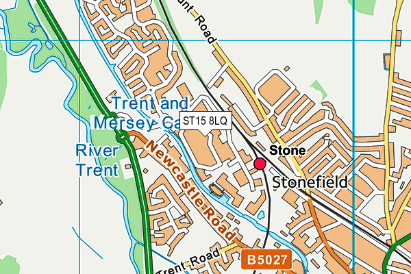 Map of GREENHILL ROOFING SERVICES (STAFFORDSHIRE) LIMITED at district scale