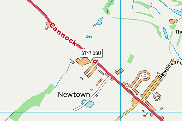 Map of SIMMONS ESTATES LIMITED at district scale