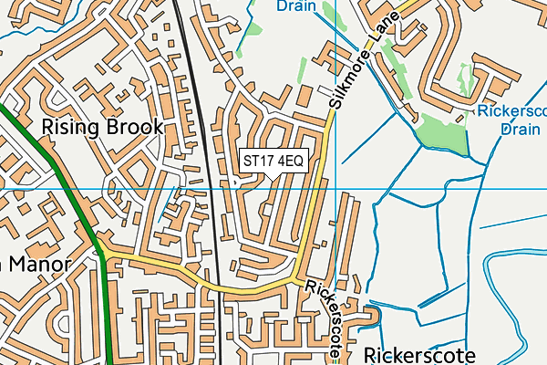ST17 4EQ map - OS VectorMap District (Ordnance Survey)